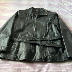 Charles Klein leather jacket